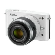 Nikon 1 J1 - Mother's Day Gift Pack - digital camera - mirrorless - 10.1 MP - 3x optical zoom 1 NIKKOR VR 10-30mm lens - white