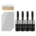 thumbnail image 3 of 4Pcs Car Windshield Crack Repair Resin Vehicle Glass DIY Windscreen Tool Black, 3 of 8