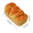 thumbnail image 2 of Musatteng Bread-Shaped Plush Toy & Playmat Set - Soft PU Cuddle Pillow for Kids/Adults, Portable Crawling Mat for Babies with Non-Toxic Sensory Design, 2 of 3