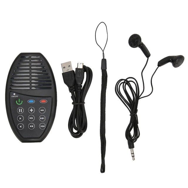 Portable and lightweight solar-charged electronic Bible reader with indicator light for home