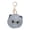 Grey, variant on Plush Cat Keychain Furry Ball Doll Bag Pendant Keys Backpack Wallet Accessories Car Interior Decoration