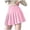 Pink, variant on Ediodpoh Skirts for Women Solid Pleated A Line Mini Skirt High Waist Basic Design for Casual Wear Mini Skirt Grey XL