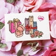 thumbnail image 3 of 1sheet Roses Key Clear Stamps Ring Books Silicone Stamps Love Words Rubber Transparent Rubber Seal Stamps, 3 of 9