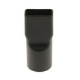 thumbnail image 2 of deevoka 6x32mm Dia. Round to Square Neck Vacuum Cleaner Brush Nozzle Connector Adapter Black, 2 of 7