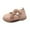 Khaki, variant on Otqutp Birthday Footwear for Baby Girls Single Shoes Soft Soled Leather Shoes Children's Toddler Shoes Flower Baby Shoes for 0 to 4 Years