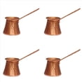 thumbnail image 1 of 4X Coffee Turkish Coffee Pot 320Ml Coffee Turkish Copper Coffee Maker for Cezve Cafeteria,4 x coffee maker,copper, 1 of 9