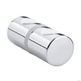 thumbnail image 2 of Zinc Alloy Bathroom Shower Door Handle Knob Single Groove Chrome Plated 30mm For Bath Showers Bathtubs Parts, 2 of 11