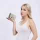 thumbnail image 5 of Monedero de mujer con hebilla de cuero abrasivo, bonito y pequeño bolso fresco, 5 of 5