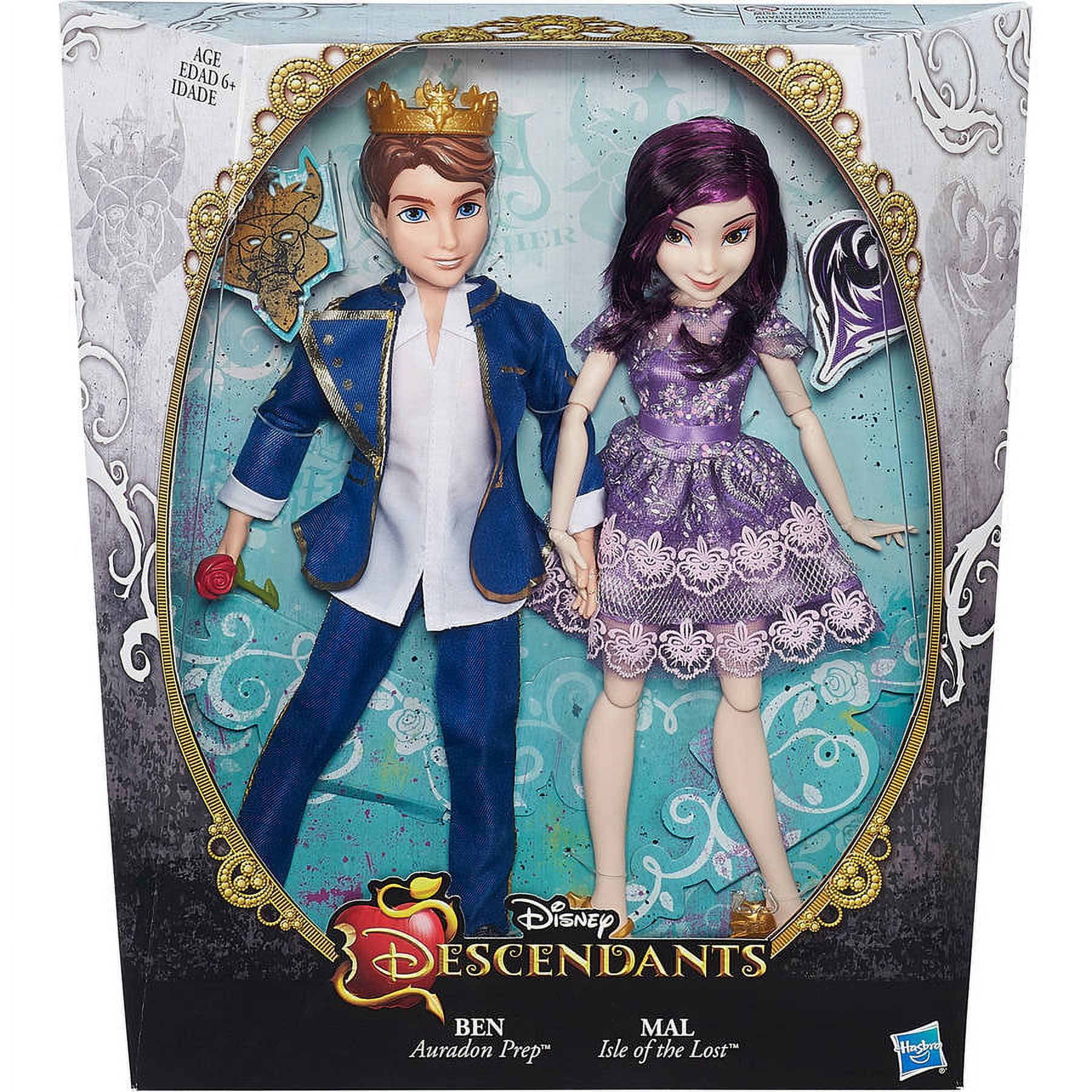 Disney Descendants Mal and Ben 2-Pack Dolls - image 2 of 9