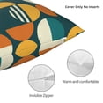thumbnail image 3 of Geometric Mid Century Retro Pillow Cover Decorative Throw Pillowcase Soft Cushion Covers Bed Sofa Couch 12x12, 3 of 6