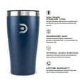 thumbnail image 3 of DrinkTanks Craft 16 oz Insulated Stainless Steel Travel Cup with Lid, 3 of 7