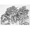 thumbnail image 2 of Imperial Trumpeters. Nthe Imperial Trumpeters Of Holy Roman Emperor Maximilian I. Woodcut Early 16Th Century, 2 of 4