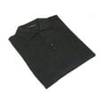 thumbnail image 2 of Mens PRINCELY Soft Merinos Wool Sweater Knits Lightweight Polo 1011-40 Charcoal, 2 of 6
