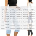 thumbnail image 3 of sdhkgrrt Women Plus Size Capri Denim Pants Elastic Waist Flowy Fashion Jeans Solid Casual Basic Cropped Pants Travel, Blue S, 3 of 8