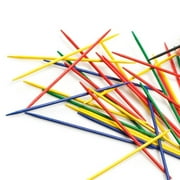 Schylling Pick Up Sticks Game for Classic Family Fun, Packaged in Wood Storage Box with Sliding Lid, Ages 7 and Up, 10