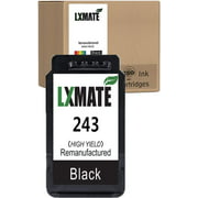NAIDE Remanufactured Ink Cartridge Replacement for Canon PG-243 1 Black Ink PG-245XL Compatible to MG2922 TR4520 MX492