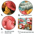 thumbnail image 3 of Designart "Dreams Of Vibrant Pink Poppy Fields" Poppy Floater Framed Wall Decor, 3 of 5