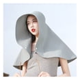 thumbnail image 3 of Protection Solaire Chapeau de Randonnée, Femmes Protection Solaire Pêche UV Protection Chapeau Protection Solaire Chapeau Très Polyvalent, 3 of 8