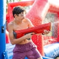 thumbnail image 6 of SPYRA Electric Water Blaster, Outdoor Squirt Gun for Pool Games, SpyraFour, Blue, 6 of 9