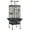 Black, variant on Renwick 61.5" Rolling Metal Bird Cage with Playtop, Black