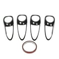 thumbnail image 1 of Front Dashboard Air Vent Trim,Front Dashboard Air Vent Dashboard Outlet Decoraction Rings Stickers Front Dashboard Air Vent Molding Accessories Industry-Leading Standards, 1 of 14
