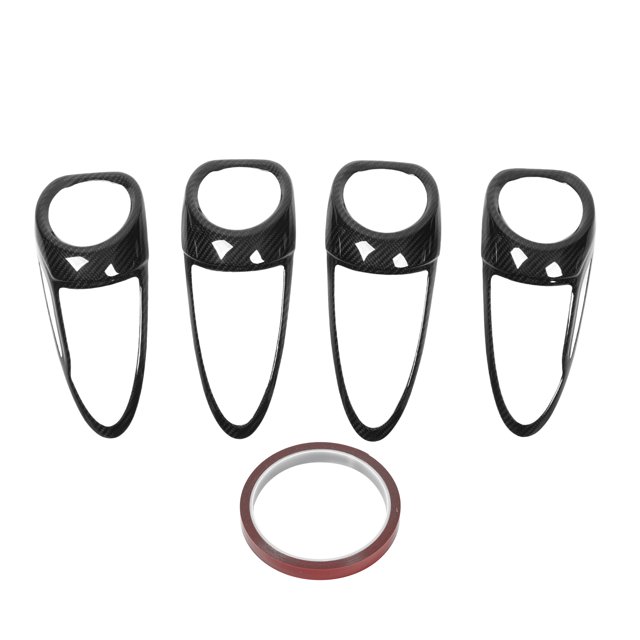 Front Dashboard Air Vent Trim,Front Dashboard Air Vent Dashboard Outlet Decoraction Rings Stickers Front Dashboard Air Vent Molding Accessories Industry-Leading Standards