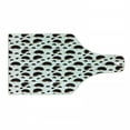thumbnail image 1 of Hedgehog Cutting Board, Disorderly Pattern with Repetitive Cartoon Porcupine Characters, Decorative Tempered Glass Cutting and Serving Board, Wine Bottle Shape, Seal Brown Pale Brown, by Ambesonne, 1 of 1