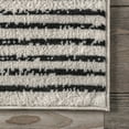 thumbnail image 3 of nuLOOM Romina Diamond Stripes Area Rug, 3' x 5', Romina Black, 3 of 5