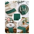 thumbnail image 3 of Green Leopard Print Cloth Napkins Set of 6 Reusable Dinner Napkins, Farmhouse Abstract Animal Patterned Cocktail Napkin Washable Table Napkins for Wedding/Holiday Party/Baby Shower 20"x20", 3 of 7