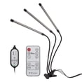 thumbnail image 2 of Clip Plant Light, 3 Head USB Power Supply LED Clip Plant Grow Light  For Indoor Plants, 2 of 8