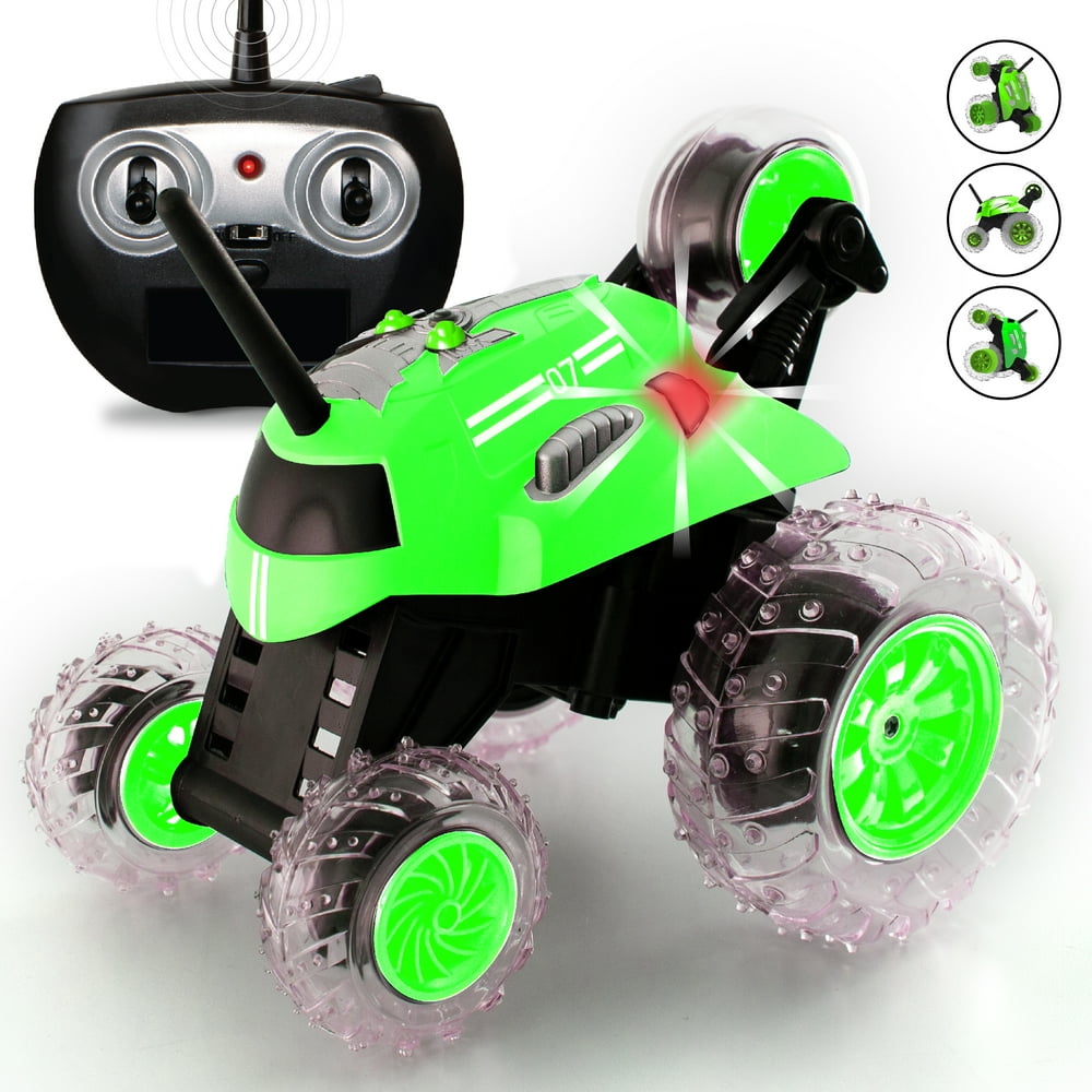 sharper image orbit tumbler rc car
