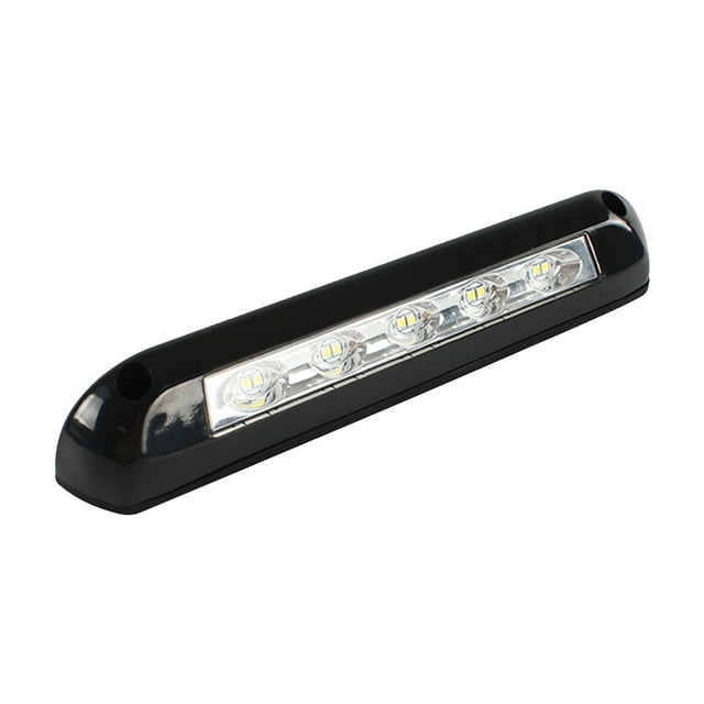 Langgg RV LED Porch Light Waterproof Awning Lights Multifunctional Wide Application Lamps Camper Illumination Equipment Black