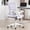 White-Lavender Low back, variant on Nexthro Ergonomic Office Chair, Desk Chair with Adjustable Lumbar Support, Breathable Mesh Comfy Computer Chairs with Flip-up Armrests Executive Task Chair for Adults Home Office(Black)