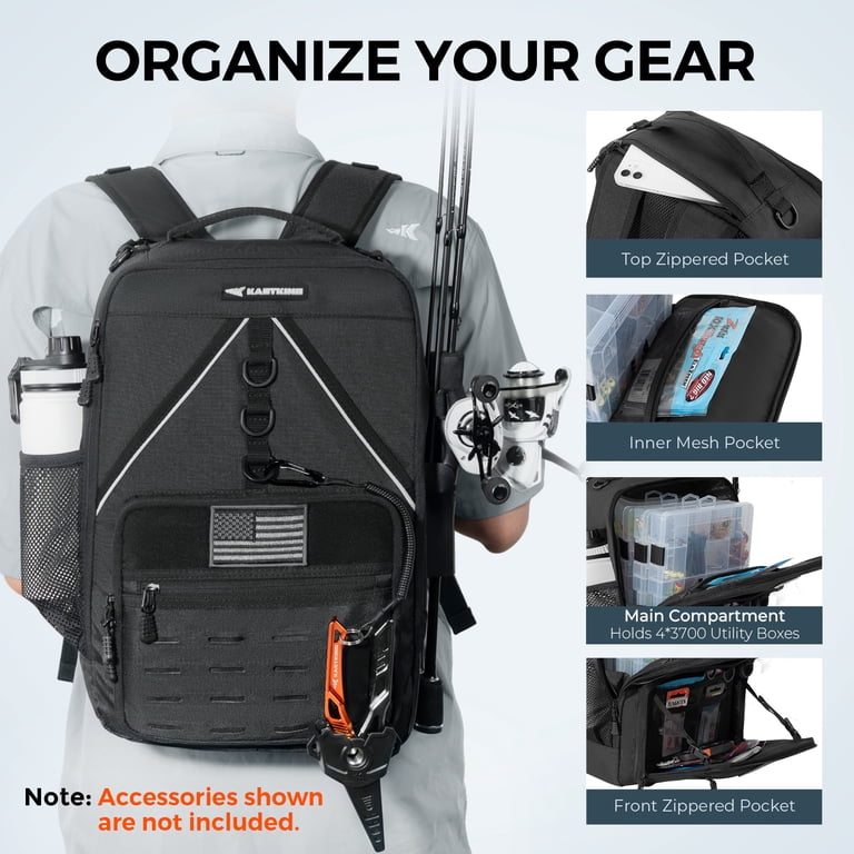 KastKing KarryAll KastMate Fishing Tackle Backpack photo 6