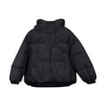 thumbnail image 2 of Spazoro Kids Girls Outwear Jackets, Zipper Winter Cute Hooded Warm Coats for Girls Black Size 3 T, 2 of 3