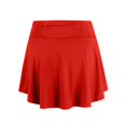 thumbnail image 7 of UoCefik Womens Tennis Skirt Crossover Golf Skorts Skirts Lightweight Athletic Skirt with 3 Pockets Workout Pickleball Red M, 7 of 7