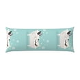 thumbnail image 2 of Picia French Bulldog Taking a Bath Body Pillow Cover - Super Soft Microfiber 20x54 Body Pillow Case - Envelope Closure, Wrinkle, Stain Resistant Body Pillow Cover,Elegant Bedding, 2 of 8