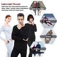thumbnail image 3 of Savior Heat Thermal Underwear Set Men Women, 30Sec Fast Heating, Breathable Flexible undershirt snow gear for Home Indoors, Outdoors, Sports,Winter, 3 of 12