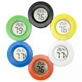 thumbnail image 4 of 1~10PCS +70°C Mini LCD Digital Thermometer Hygrometer Round Temperature Humidity Tester Sensor Detector For Freezer Cigar Box, 4 of 5