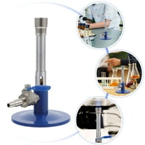 Phenofice Bunsen Burner Zinc Alloy Portable Laboratory Equipment 1Pack 5.7x4.3x3.3in