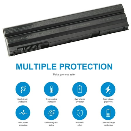 Battery for Dell Latitude T54FJ E6420 E6540 E6440 71R31 T54F3 N3X1D E5520 E6430