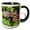 Black/White, variant on 3drose, Grapes on Vine, Skaneateles, New York, Usa, 11oz Mug