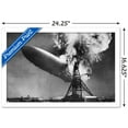 thumbnail image 3 of The Hindenburg Disaster Wall Poster, 14.725" x 22.375", Framed, 3 of 5