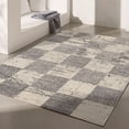 thumbnail image 4 of Rug Branch Contemporary Geometric  White Grey Indoor Area Rug - 8x10, 4 of 8