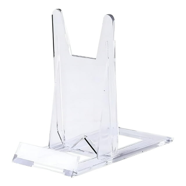 Gkeoshab Desktop Ornament Desktop dress up Acrylic Bookshelf Cell Phone Holder Photo Frame Stand Display Stand For Display Adjustable Transparent Display Easel Stand For Home Comic Album