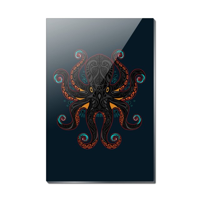 Octopus Shape Fridge Magnet