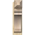 thumbnail image 2 of Ekena Millwork 8"W x 24"D x 28"H Olympic Rough Sawn Craftsman Outlooker, Douglas Fir, 2 of 4