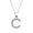 sliver C, variant on Latrodar Fashion Women Gift 26 English Letter Name Chain Pendant Necklaces Jewelry Halloween Best Friend Gifts for Women