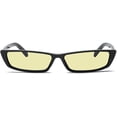 thumbnail image 3 of FEISEDY Vintage Square Small Sunglasses Women Acetate Frame Eyewear B2292, 3 of 14