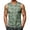 Army Green, variant on Men's Ice Slik Quick Dry Workout Tank Tops Basketball Running Training Athletic Gym Sleeveless Muscle Cooling Shirts for Active Men Big and Tall Size M-5XL Khaki